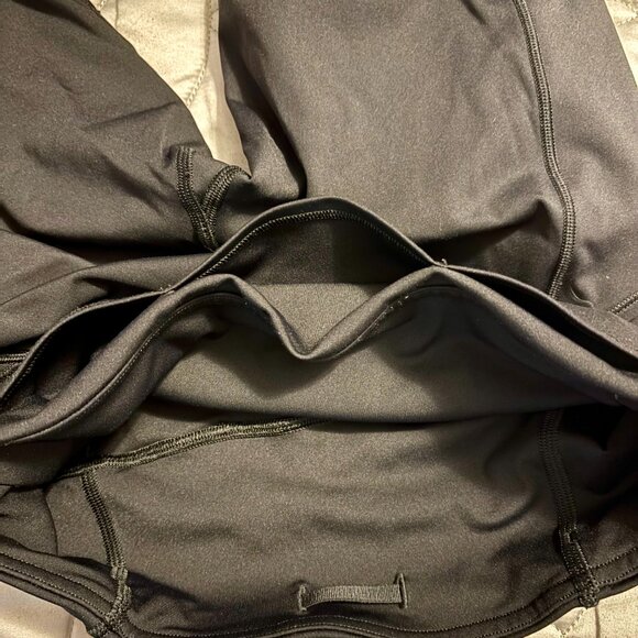 Lululemon Fast and Free Crop 19" Black Nulux Tights Leggings 5 Pockets Women 4 - Picture 9 of 16